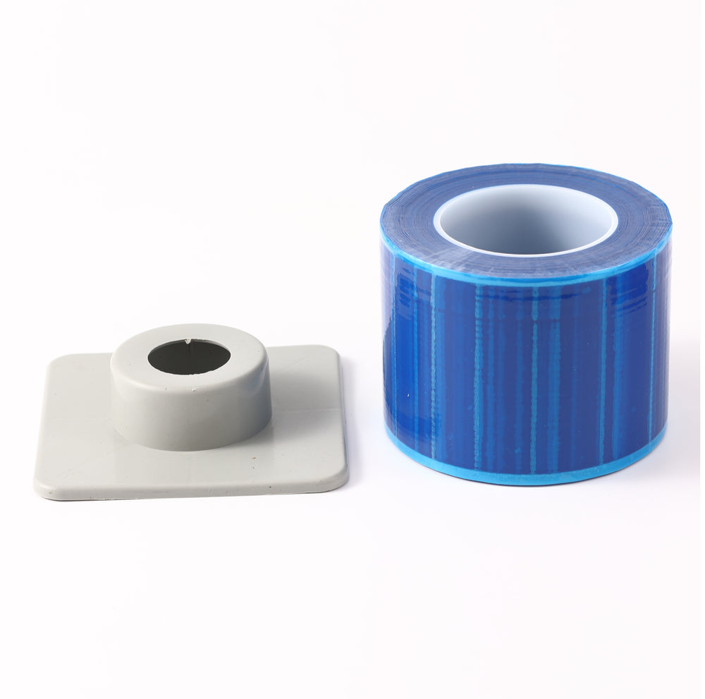 Dental Barrier Film Sticky Wrap in Blue 4" x 6" (1200 Sheet)