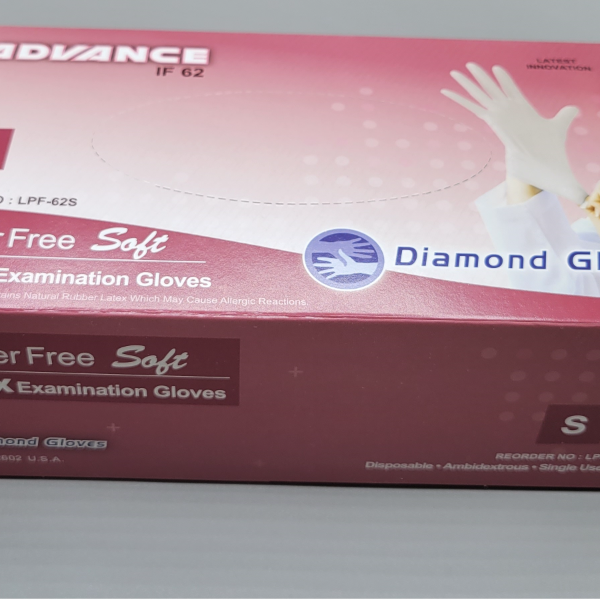 Diamond Gloves Advance Powder Free Soft