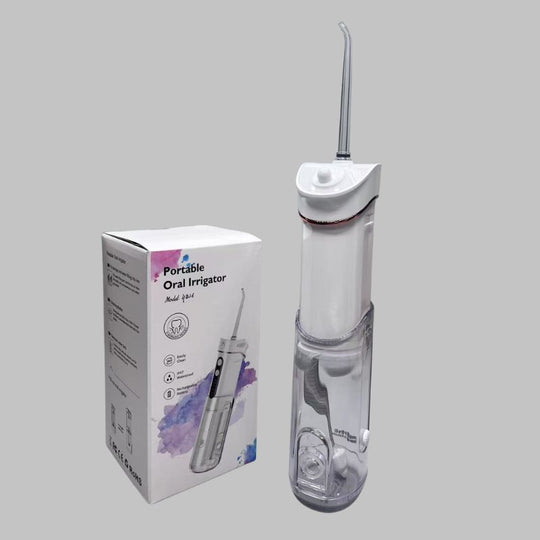 Portable Oral Irrigator – Rechargeable Dental Water Jet with 5 Modes & IPX7 Waterproof (Model DM826)