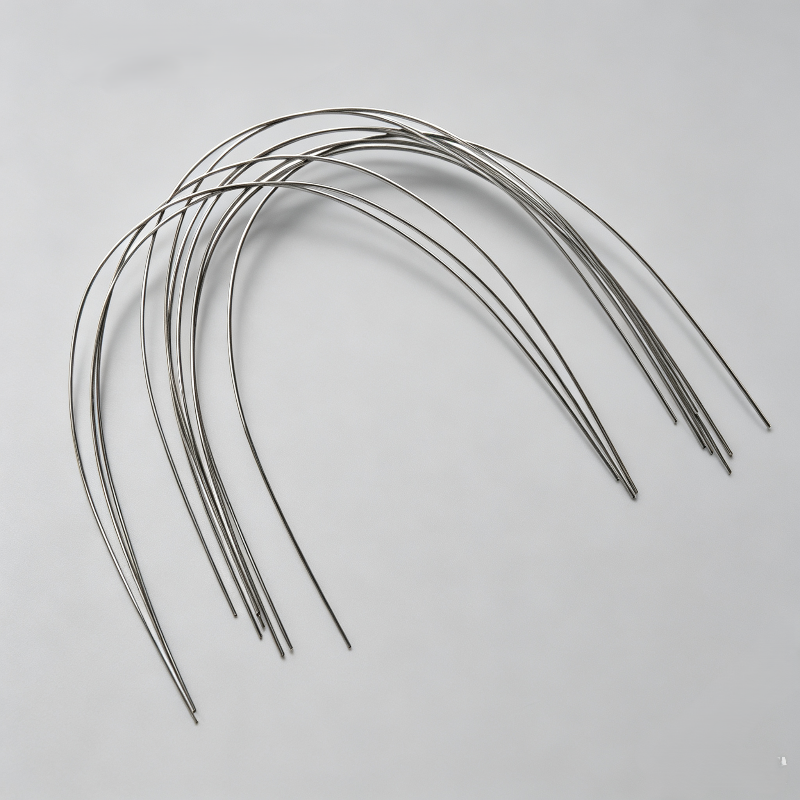 Wire Orthodontic  Niti Super Elastic Archwire, Natural, Round,10pcs/bag