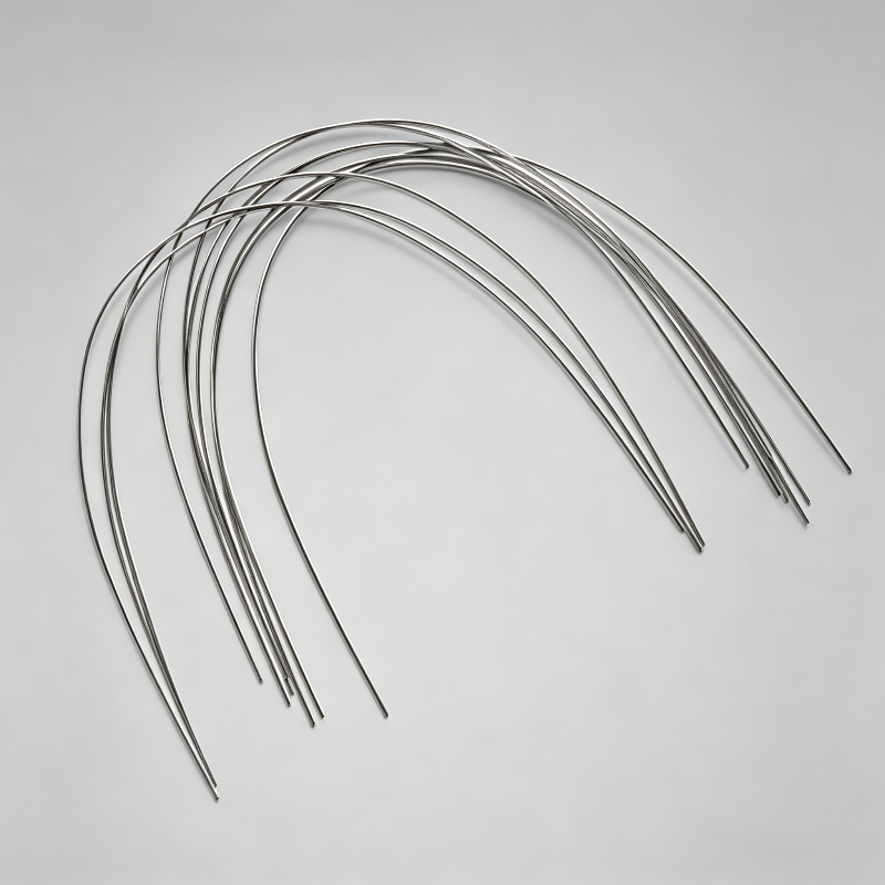 Wire Orthodontic-Niti Super Elastic Archwire, Natural, Rectangular ,10pcs/bag