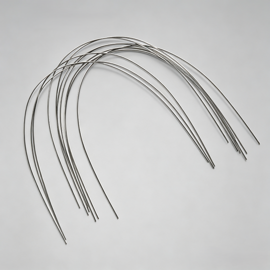 Wire Orthodontic-Niti Super Elastic Archwire, Natural, Rectangular ,10pcs/bag
