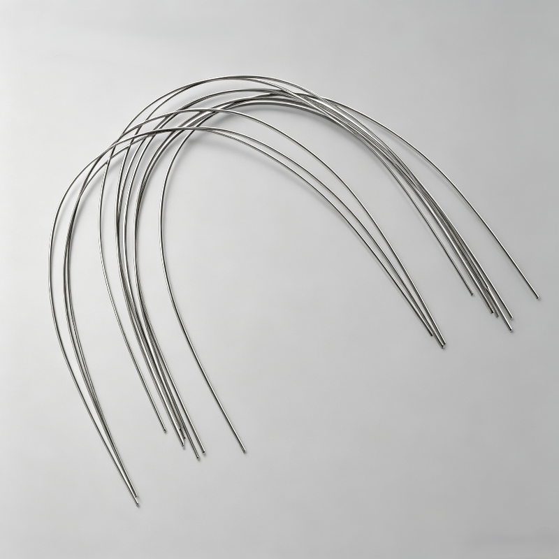 Wire Orthodontic  Niti Super Elastic Archwire, Natural, Round,10pcs/bag