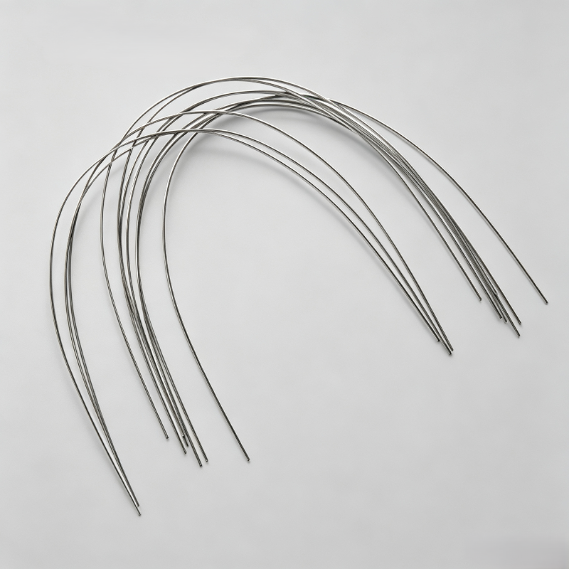 Wire Orthodontic-Niti Super Elastic Archwire, Natural, Rectangular ,10pcs/bag