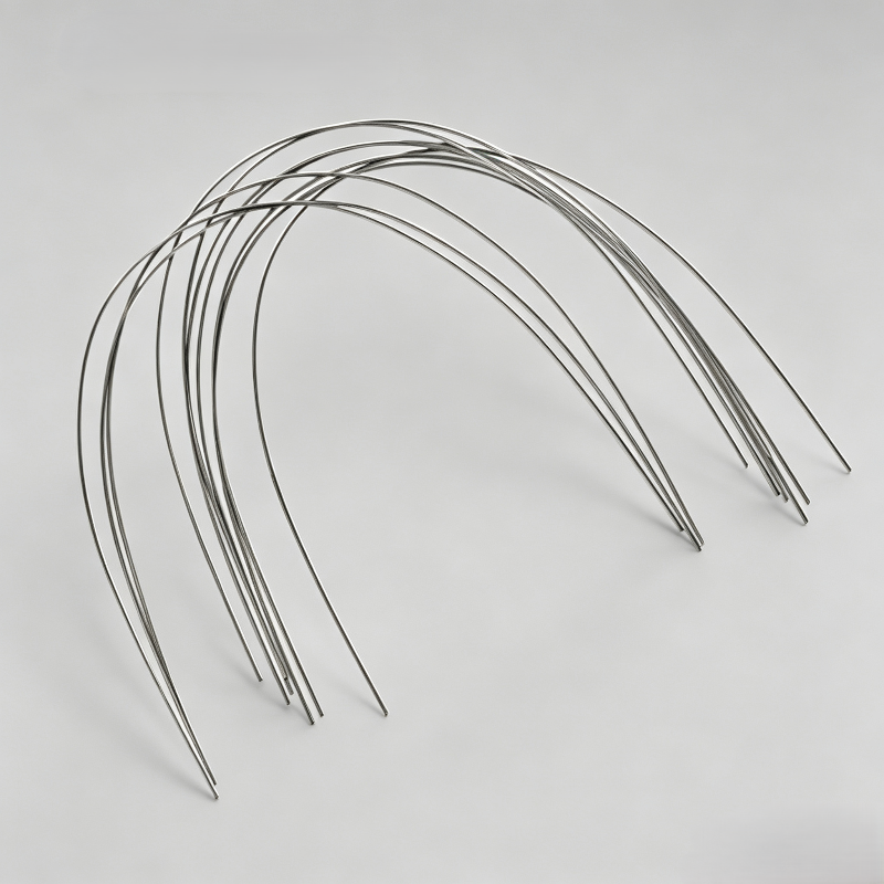 Wire Orthodontic-Niti Super Elastic Archwire, Natural, Rectangular ,10pcs/bag
