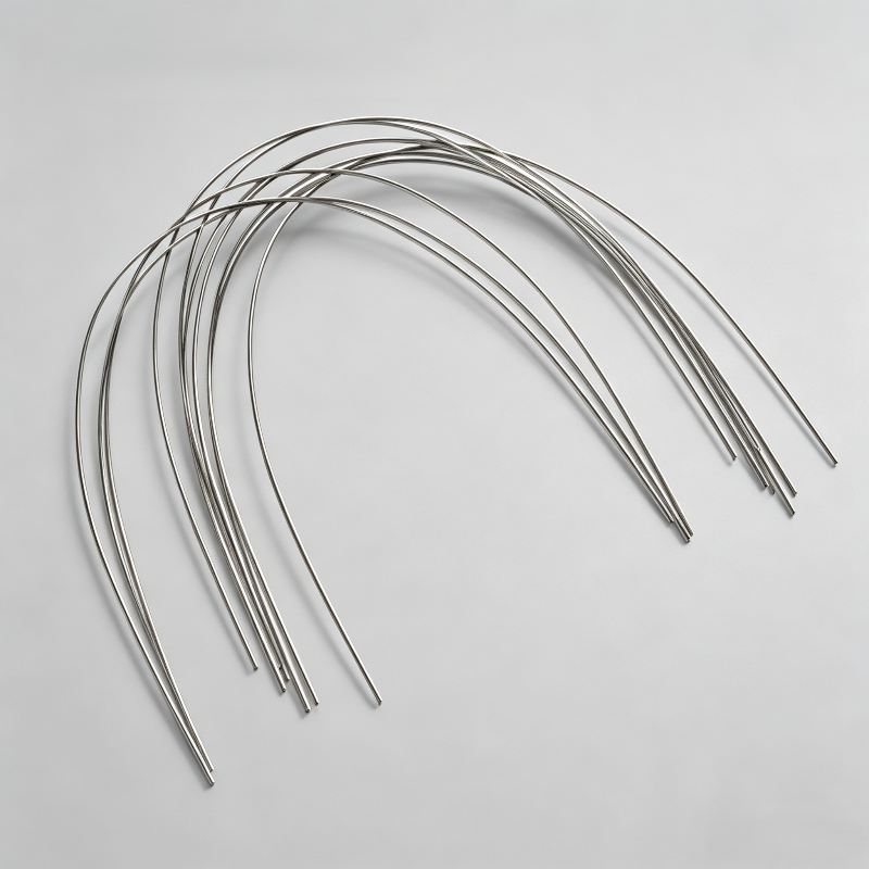 Wire Orthodontic-Niti Super Elastic Archwire, Natural, Rectangular ,10pcs/bag