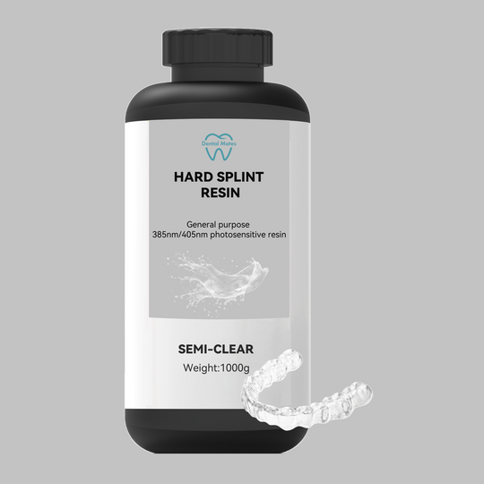 Biocompatible Hard Splint Resin for DLP and LCD Printers