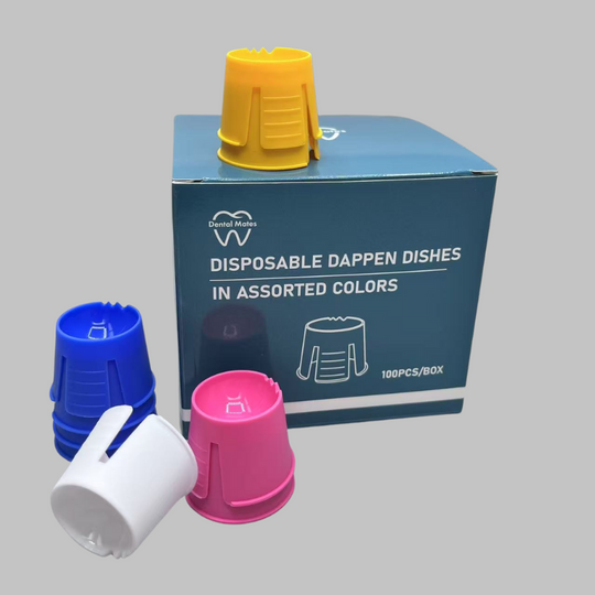 Disposable Dappen Dishes – Assorted Colors