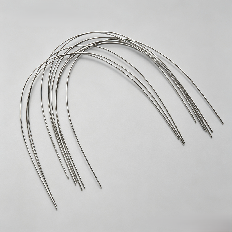 Wire Orthodontic  Niti Super Elastic Archwire, Natural, Round,10pcs/bag
