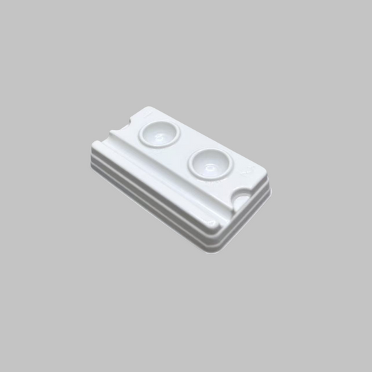 Disposable Dental Mixing Well – 2 Wells (White)
