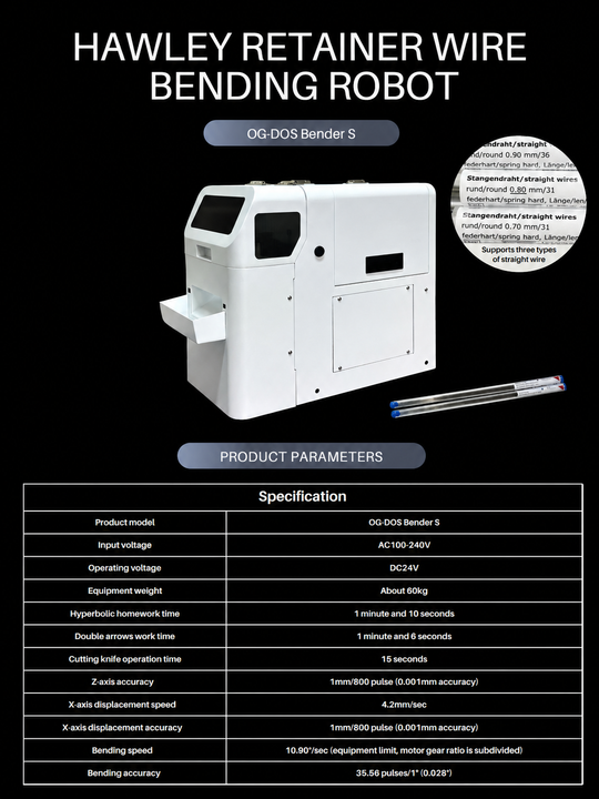 Hawley Retainer Wire Bending Robot
