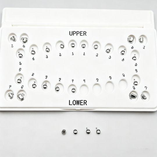 METAL SELF-LIGATING BRACKET,N8 Self-ligating Bracket MBT and High torque  0.022 HK345