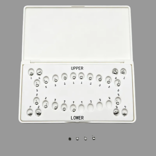 METAL SELF-LIGATING BRACKET ,N7PRO , 0.022 HK345,20PCS/SET