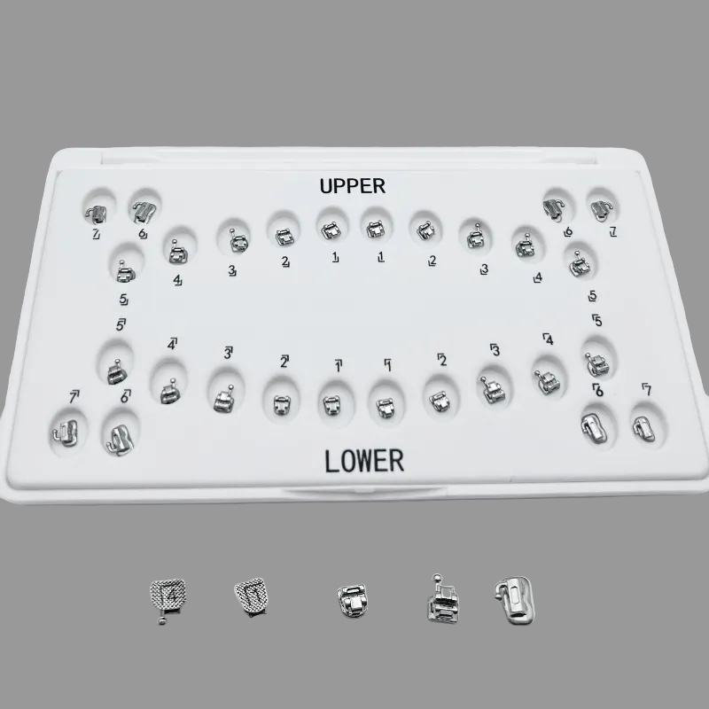 METAL SELF-LIGATING BRACKET-N5,N6,N7 MBT 0.022 HK345