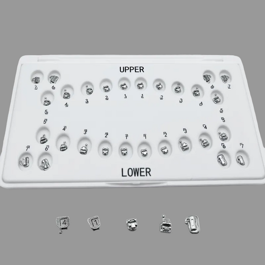 METAL SELF-LIGATING BRACKET-N5,N6,N7 MBT 0.022 HK345