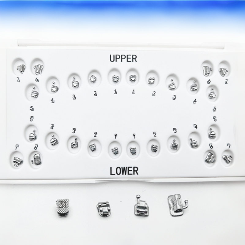 METAL SELF-LIGATING BRACKET-N5,N6,N7 MBT 0.022 HK345