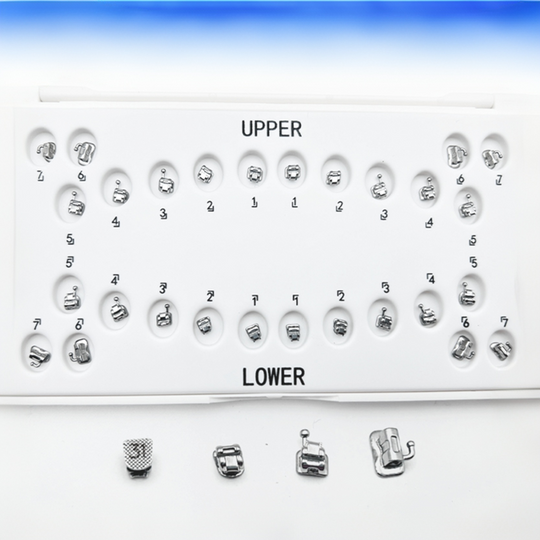 METAL SELF-LIGATING BRACKET-N5,N6,N7 MBT 0.022 HK345