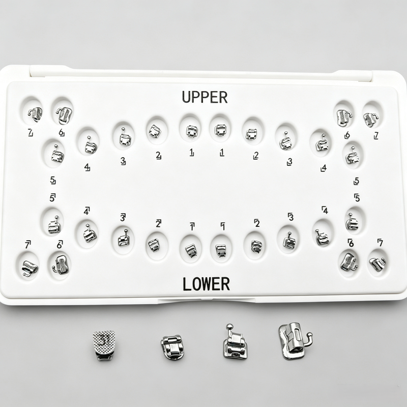 METAL SELF-LIGATING BRACKET ,N7, 0.022 HK345