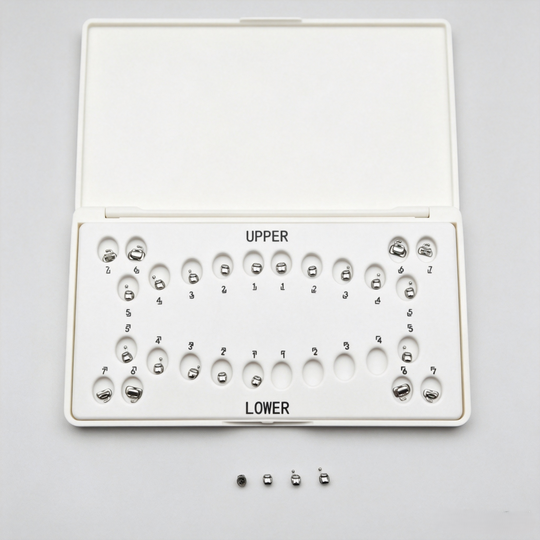 METAL SELF-LIGATING BRACKET ,N7PRO , 0.022 HK345,20PCS/SET