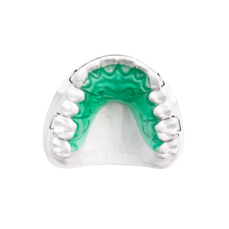 Hawley Retainer custom orthodontic appliance