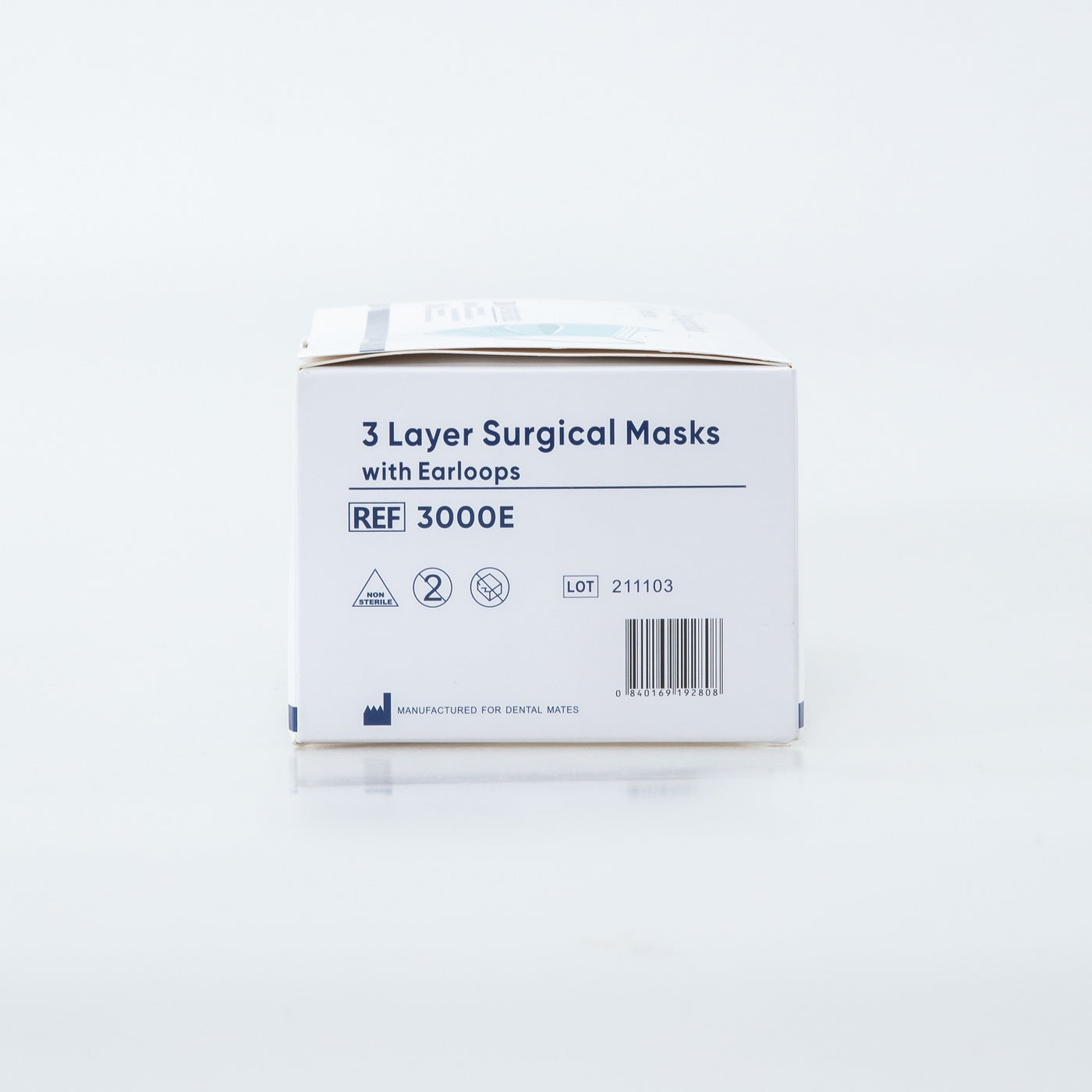 ASTM 3 级医疗和外科口罩每箱 1,000 个 FDA 510K 批准。