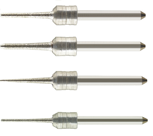 Amaan Girrbach CadCam Milling Burs for Glass Ceramics Emax/Lithium Dislicate and Zirconia Blocks