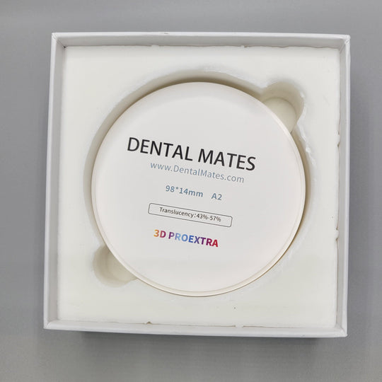 DENTAL MATES Zirconia 98mm Blocks Multilayer 3D PRO EXTRA