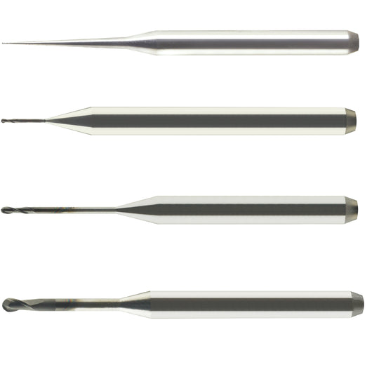Roland DWX 50 Dental CADCAM milling burs with DLC/DC coating for milling zirconia block and Glass Ceramic Emax Liththium Disilicate